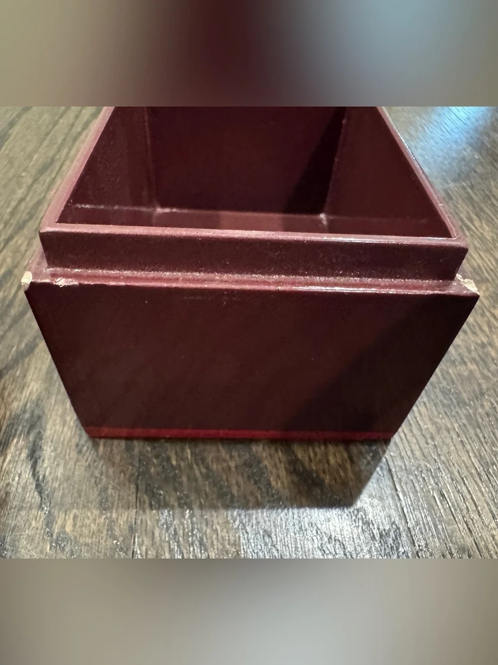 West Elm • Set of 3 Nesting Lacquer Boxes With Lids Jewelry Trinket Decor